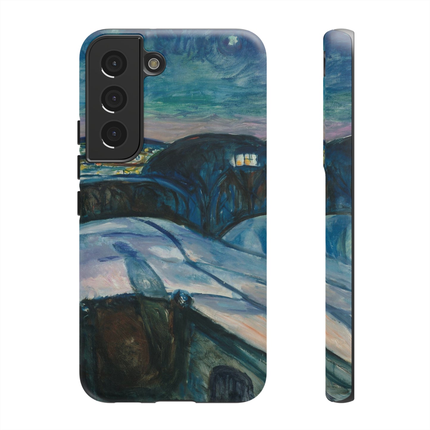 Starry Night by Edvard Munch - Cell Phone Case