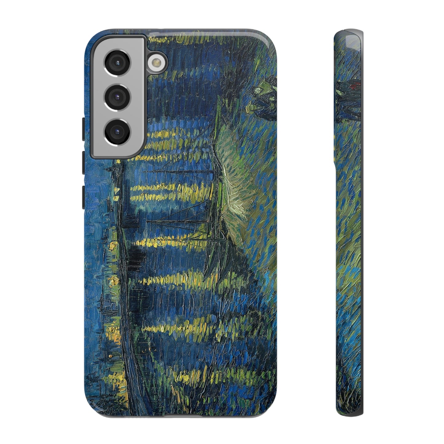 Starry Night over the Rhone by Vincent Van Gogh - Cell Phone Case