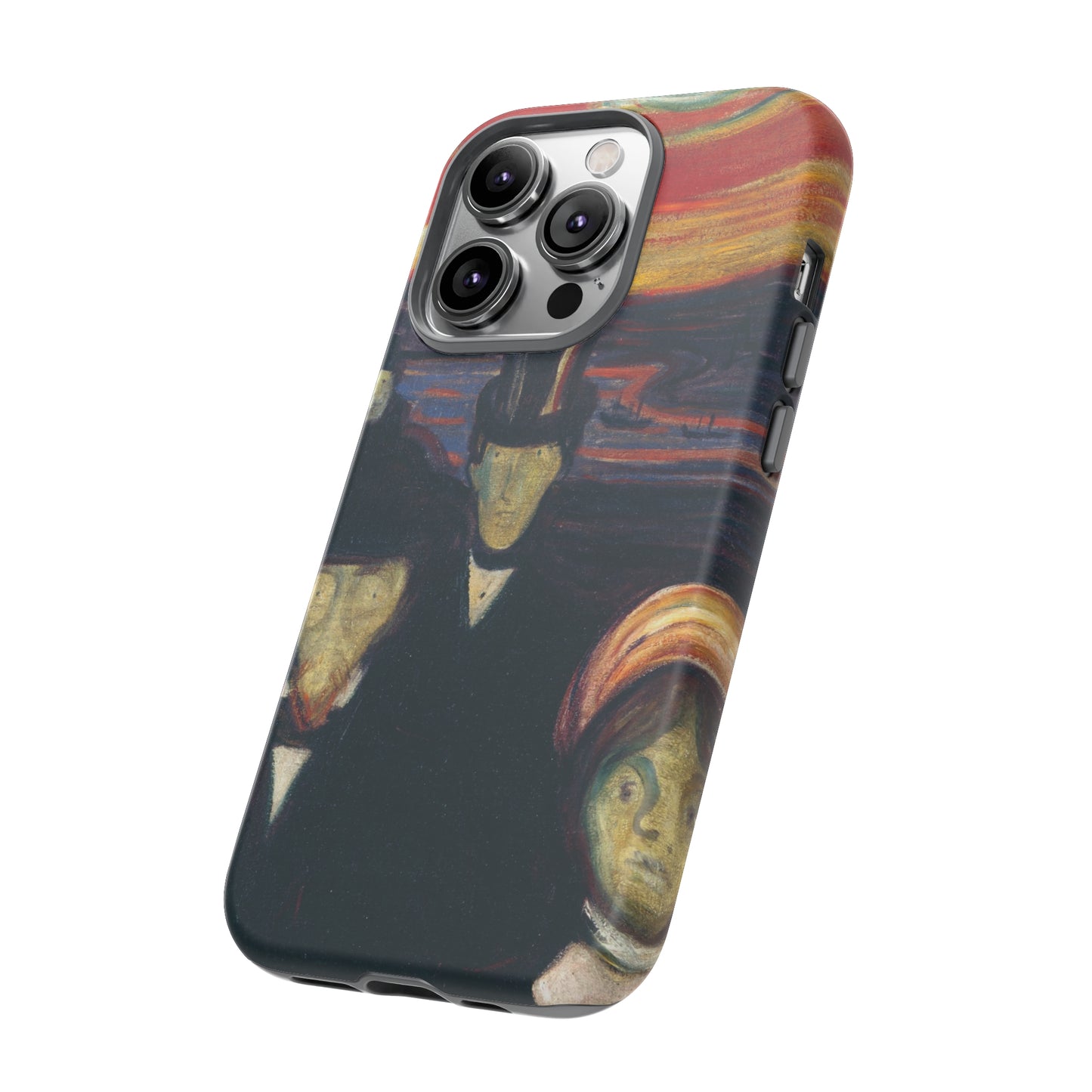 Anxiety by Edvard Munch - Cell Phone Case