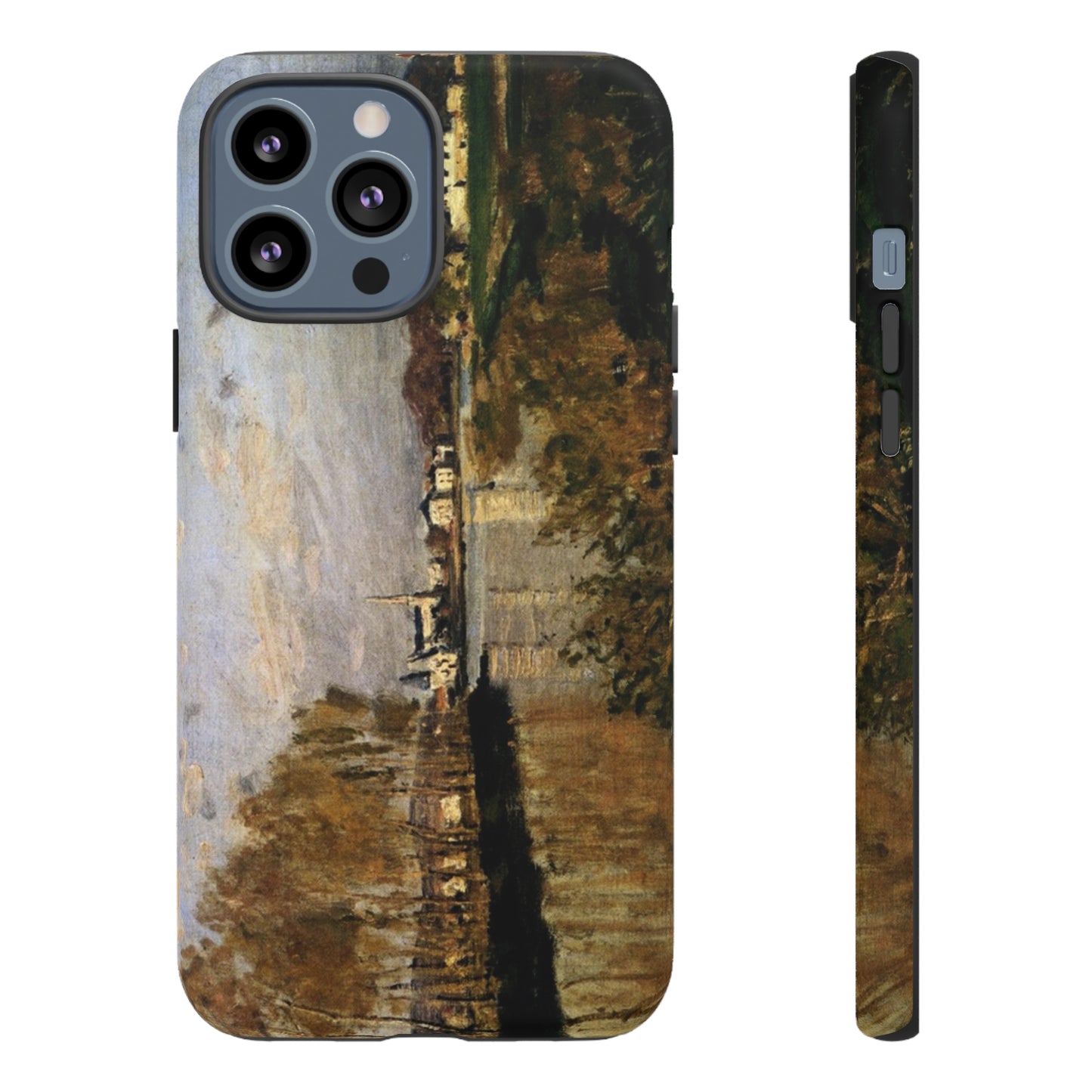 The Seine at Argenteuil by Claude Monet - Cell Phone Case