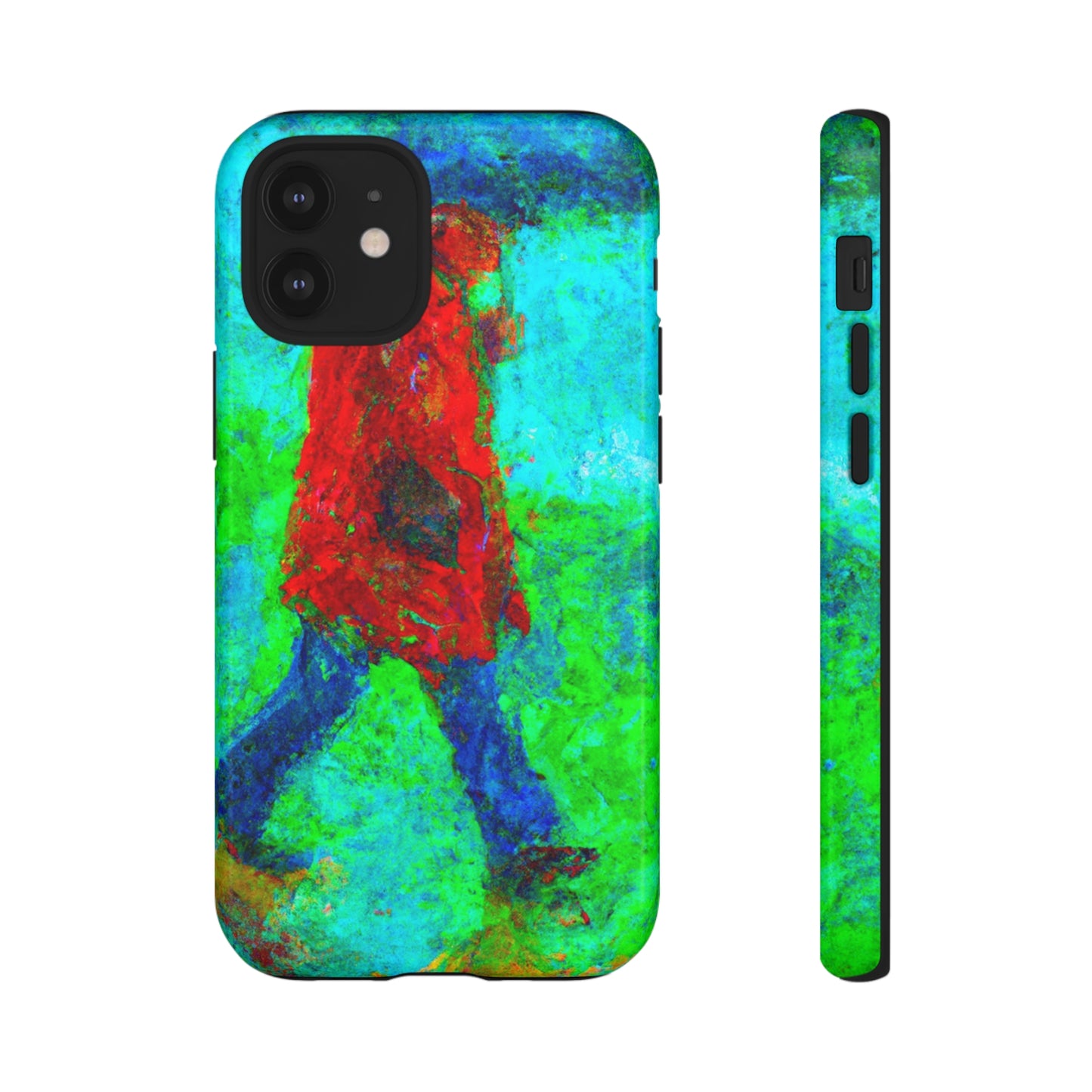 Lonely Man AI Generated - Cell Phone Case