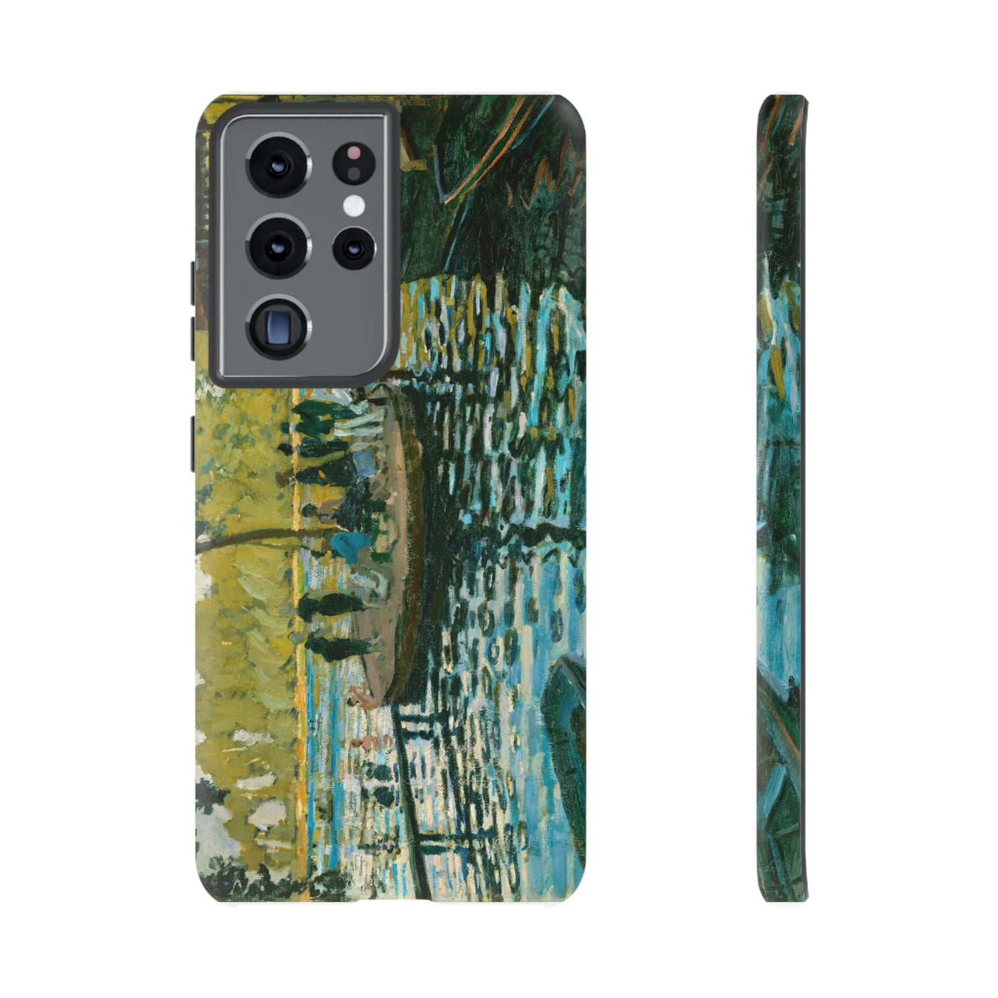 La Grenouillére by Claude Monet - Cell Phone Case