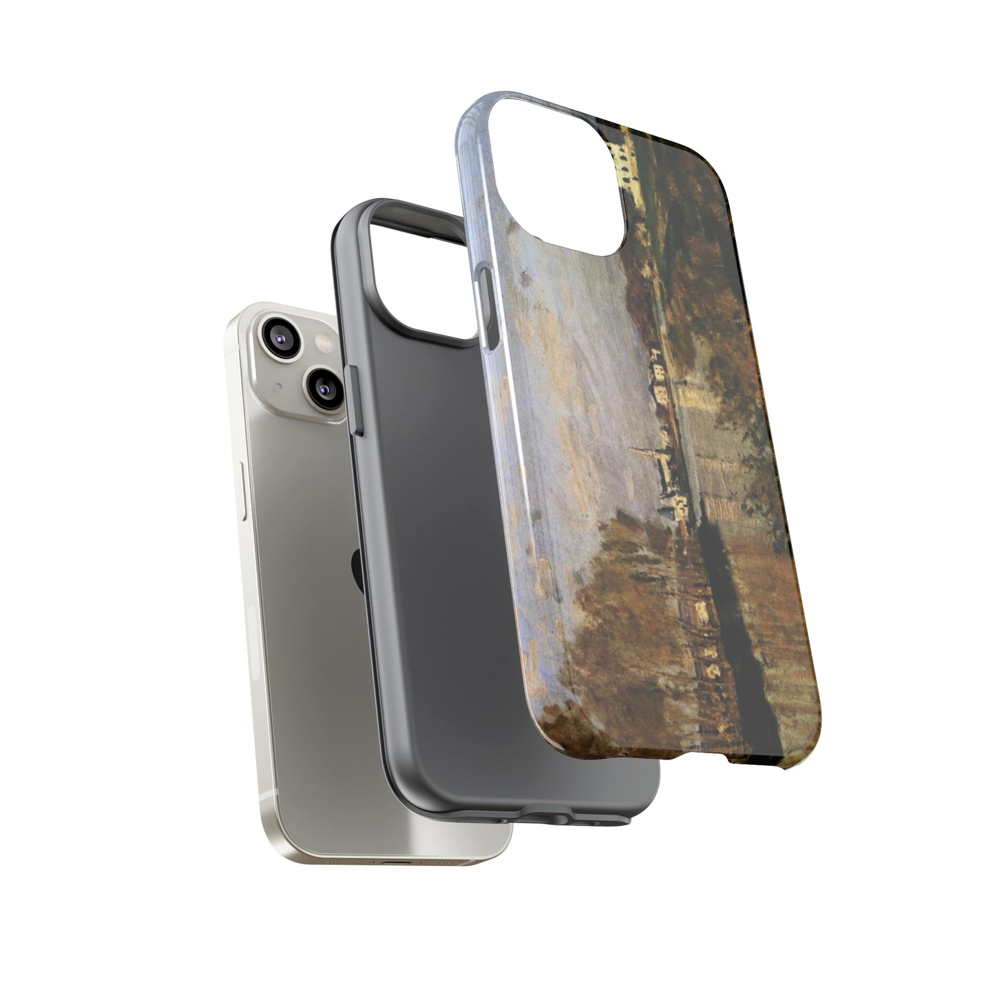 The Seine at Argenteuil by Claude Monet - Cell Phone Case