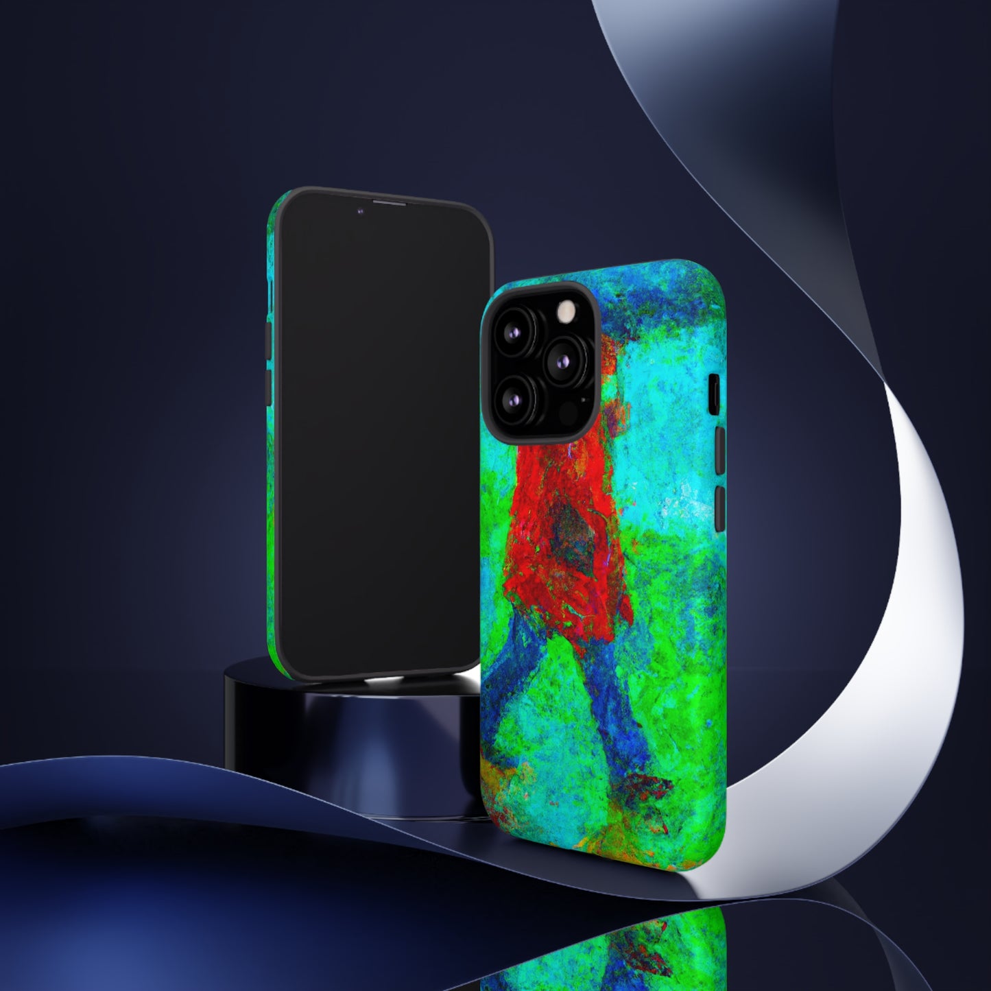 Lonely Man AI Generated - Cell Phone Case