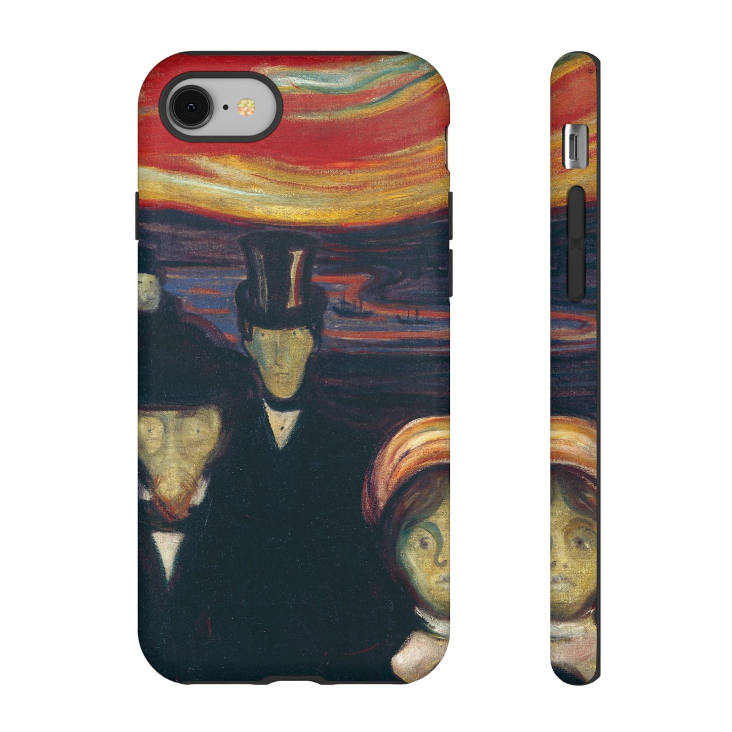 Anxiety by Edvard Munch - Cell Phone Case