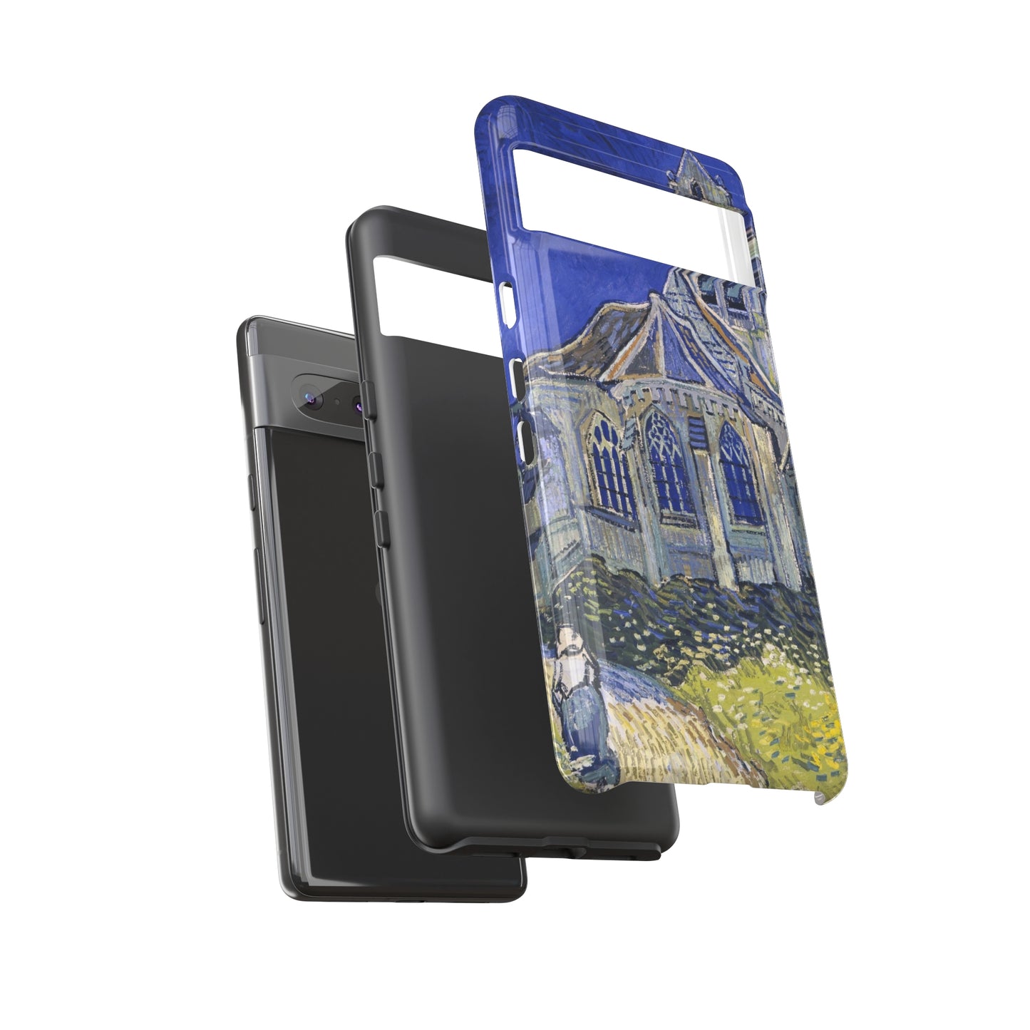 The Church in Auvers sur Oise by Vincent Van Gogh - Cell Phone Case