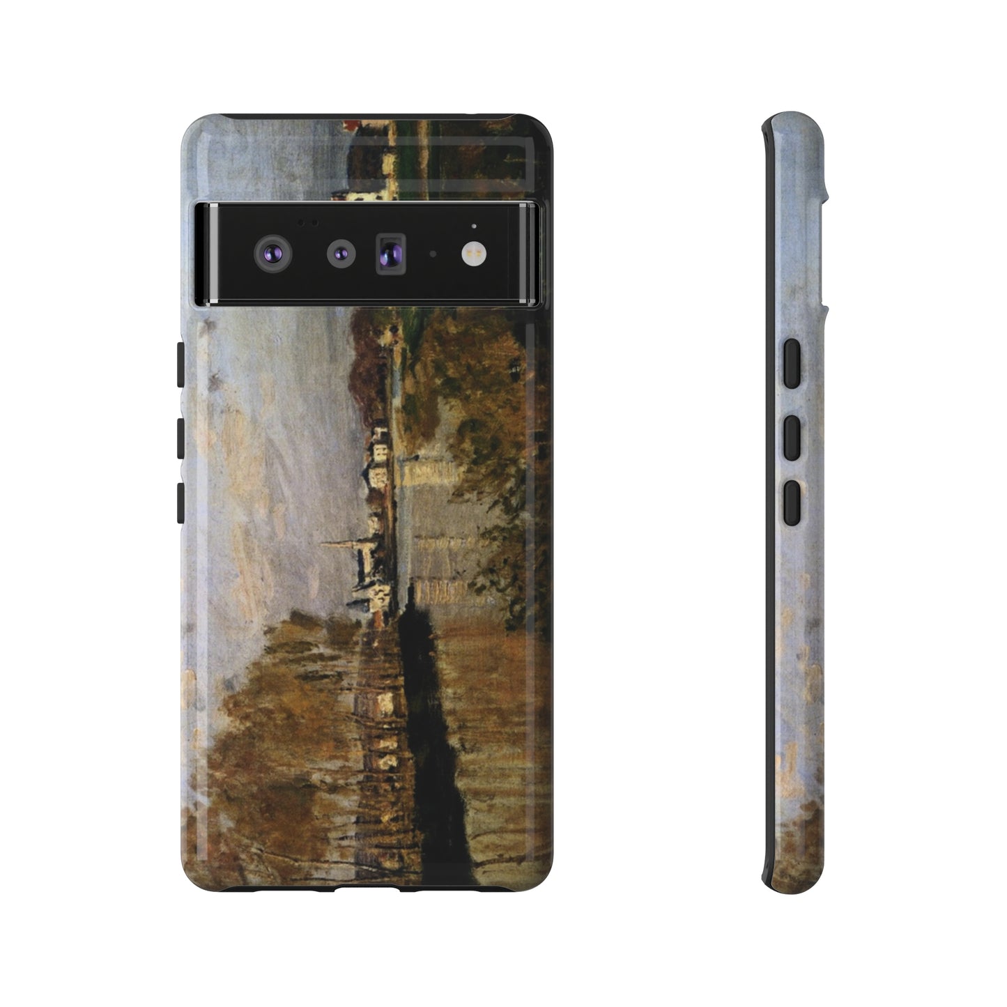 The Seine at Argenteuil by Claude Monet - Cell Phone Case