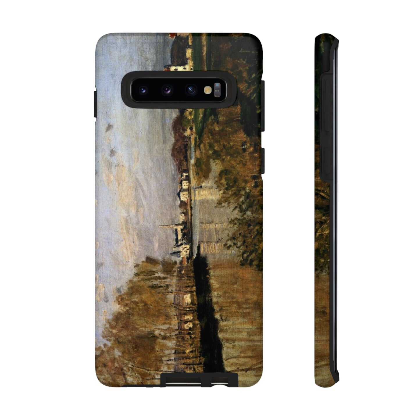 The Seine at Argenteuil by Claude Monet - Cell Phone Case