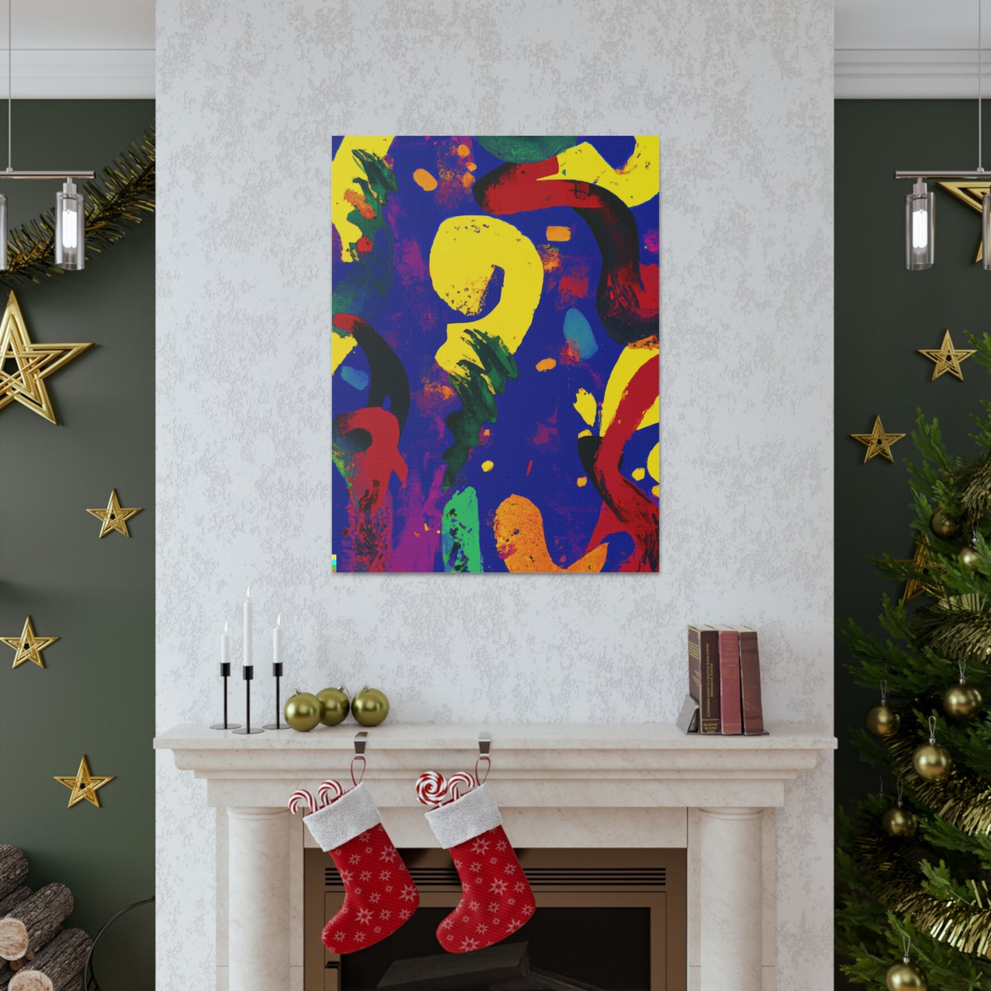 Abstract I AI Generated - Canvas Print