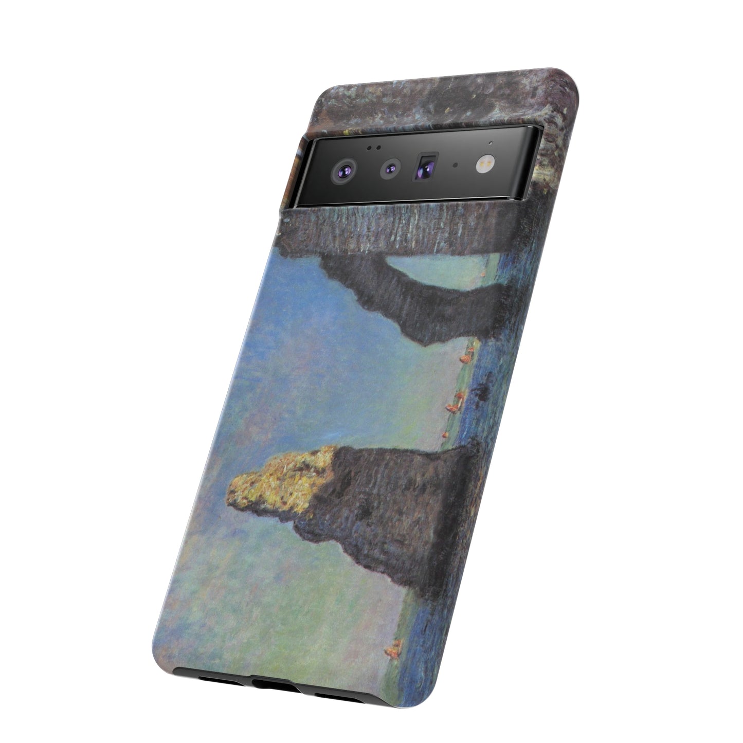 The Cliffs at Etretat by Claude Monet - Cell Phone Case
