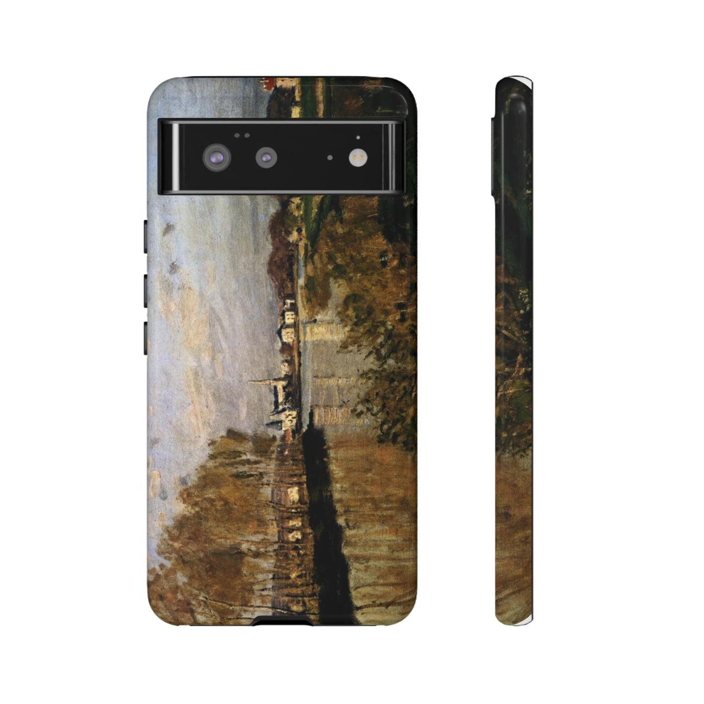 The Seine at Argenteuil by Claude Monet - Cell Phone Case