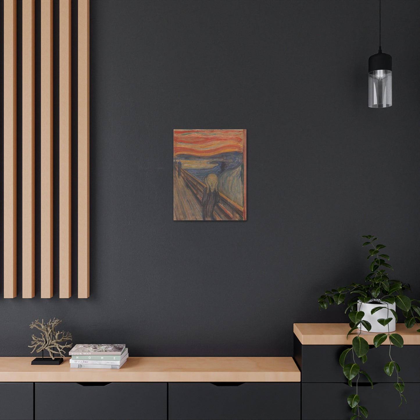 The Scream by Edvard Munch - Canvas Print