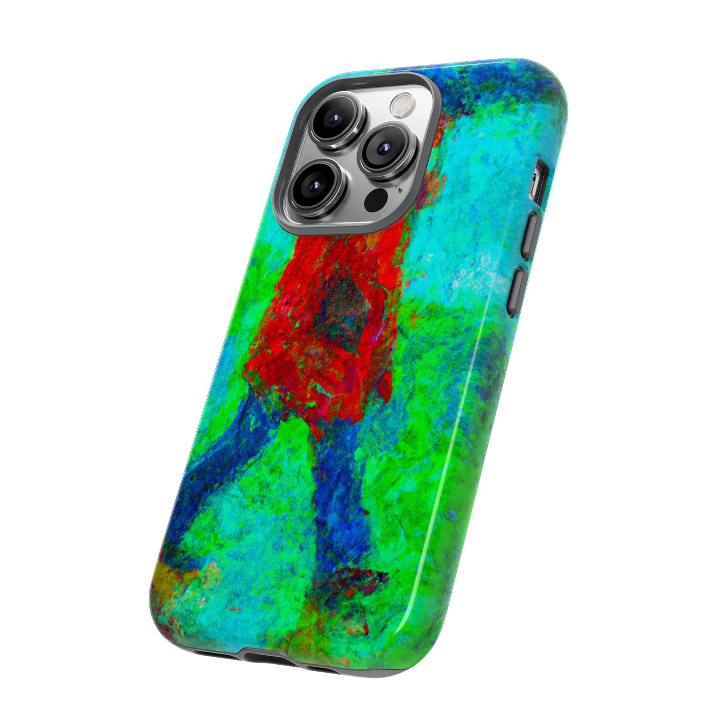 Lonely Man AI Generated - Cell Phone Case