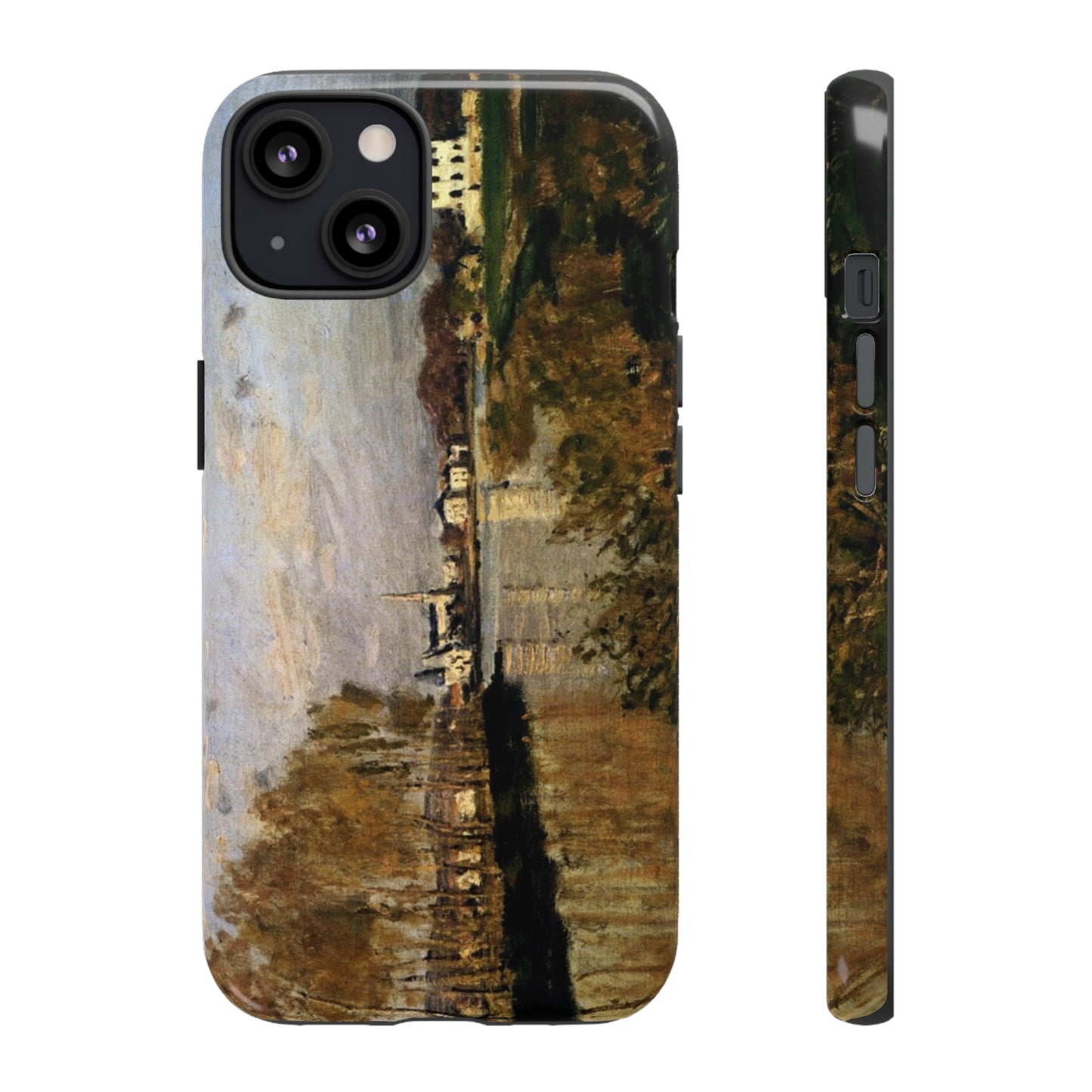 The Seine at Argenteuil by Claude Monet - Cell Phone Case