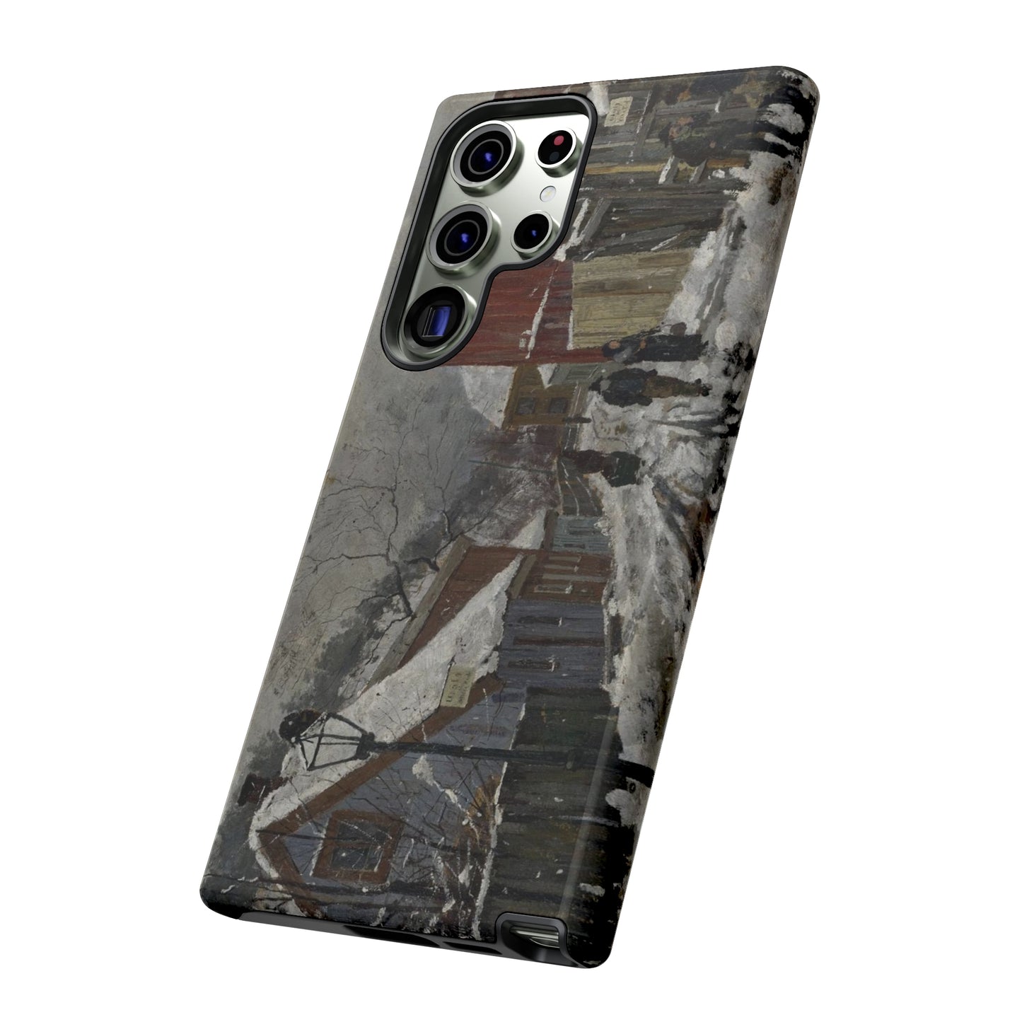 From Saxegardsgate by Edvard Munch - Cell Phone Case