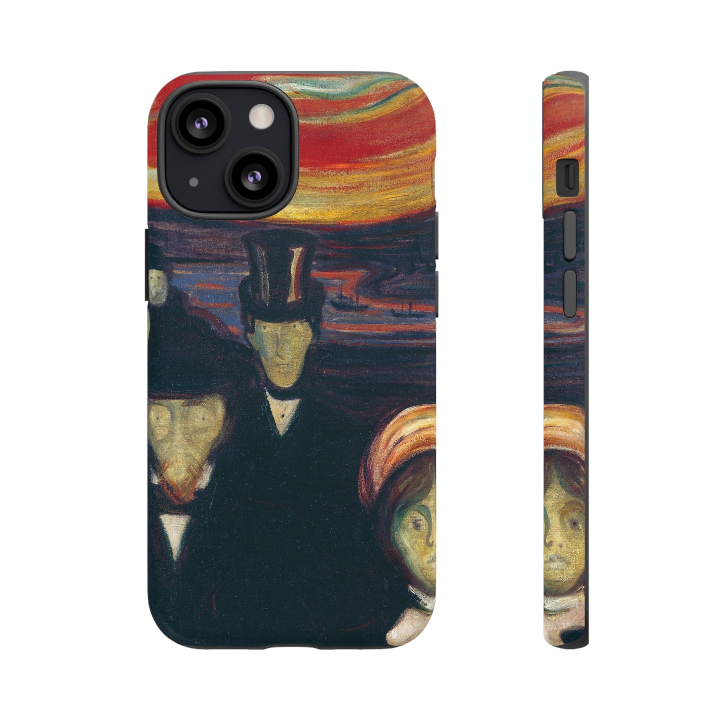 Anxiety by Edvard Munch - Cell Phone Case