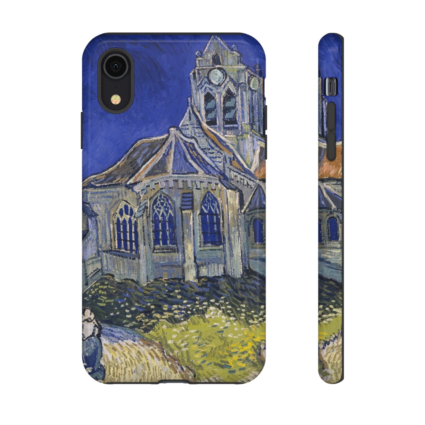 The Church in Auvers sur Oise by Vincent Van Gogh - Cell Phone Case
