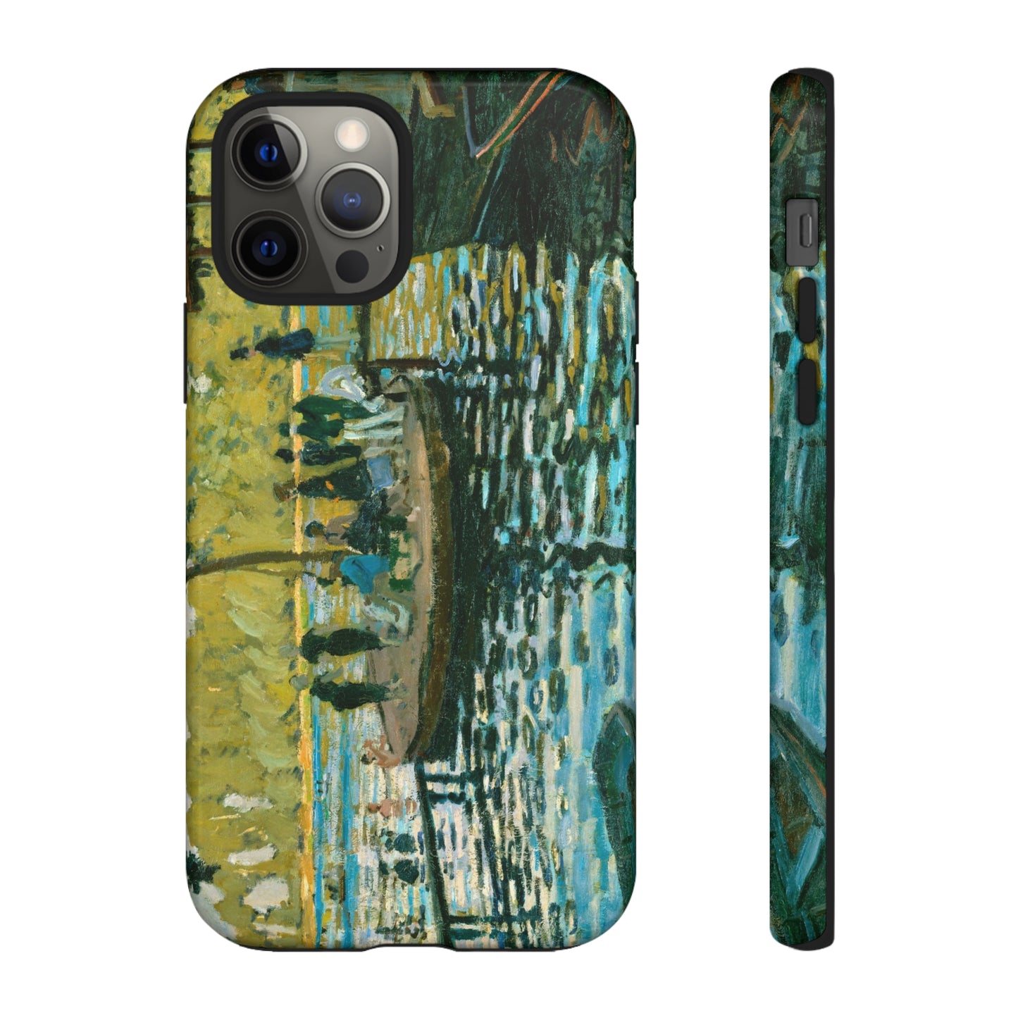 La Grenouillére by Claude Monet - Cell Phone Case