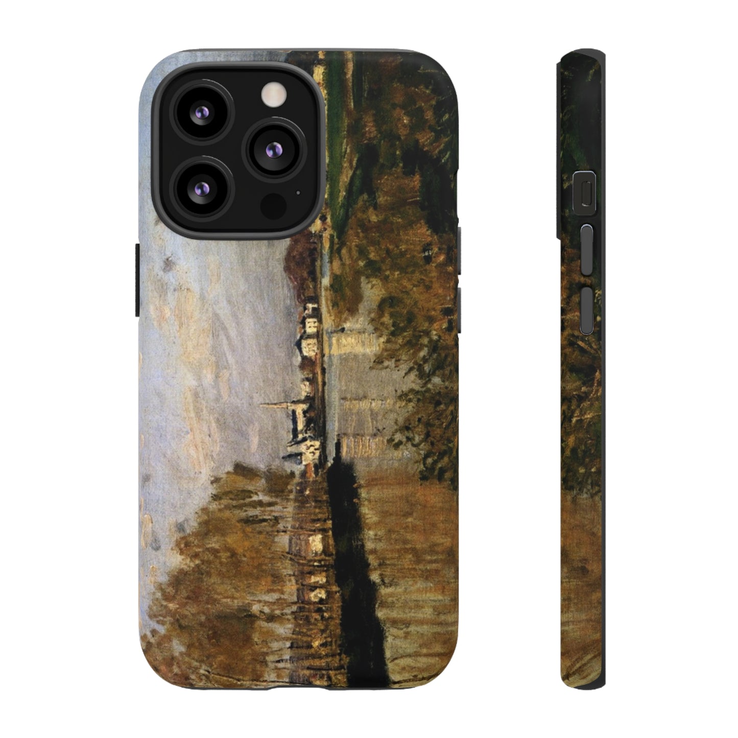 The Seine at Argenteuil by Claude Monet - Cell Phone Case