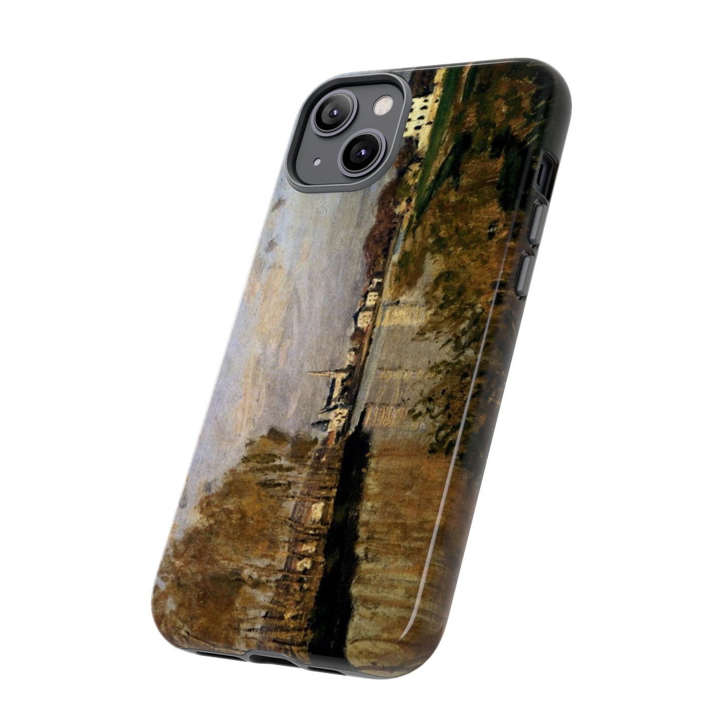 The Seine at Argenteuil by Claude Monet - Cell Phone Case