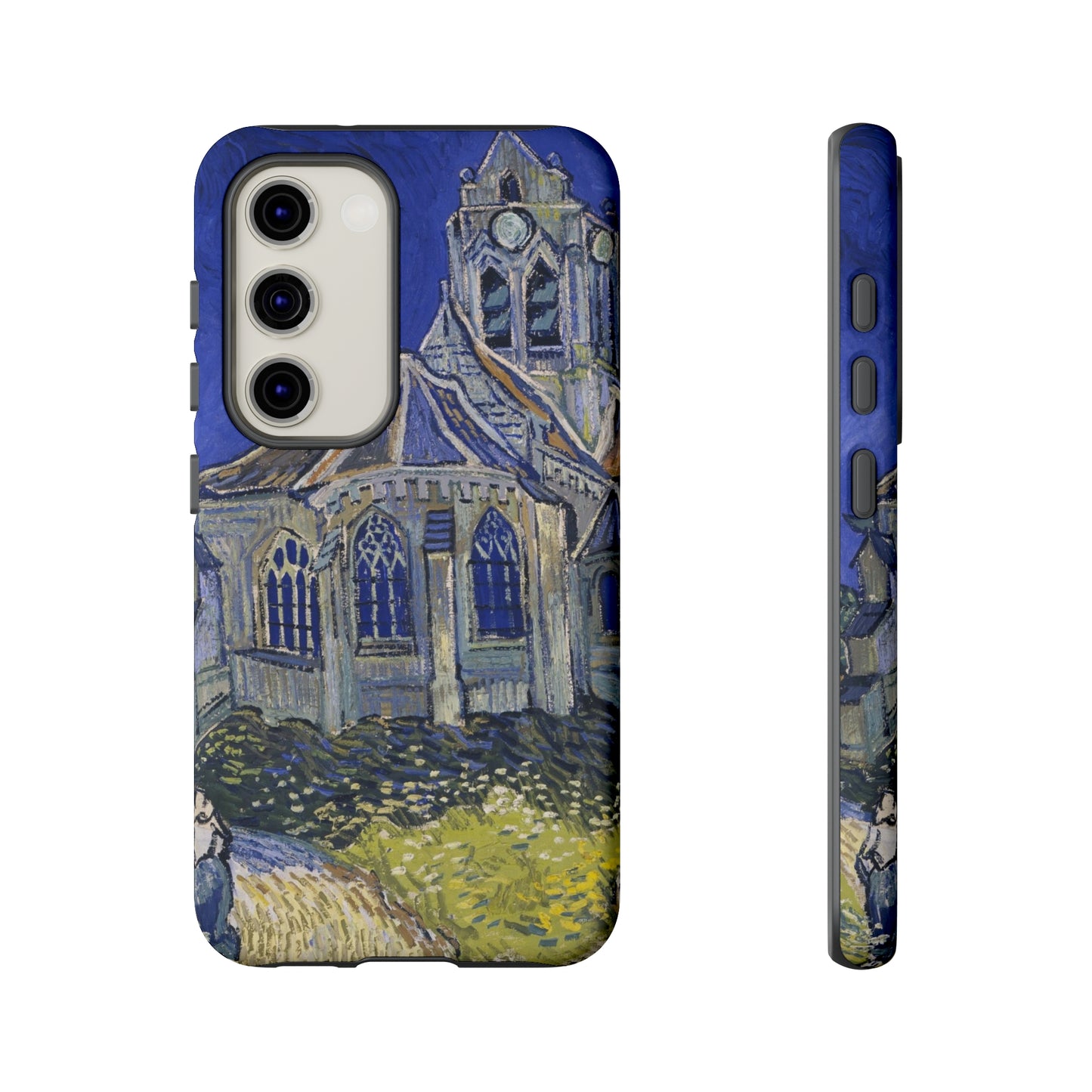 The Church in Auvers sur Oise by Vincent Van Gogh - Cell Phone Case