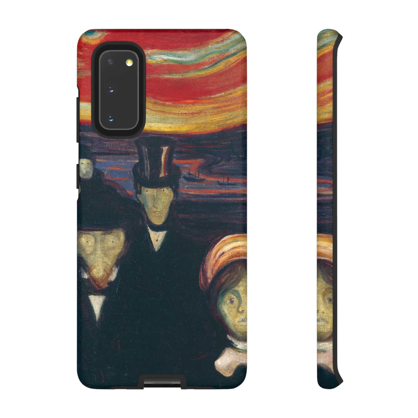 Anxiety by Edvard Munch - Cell Phone Case