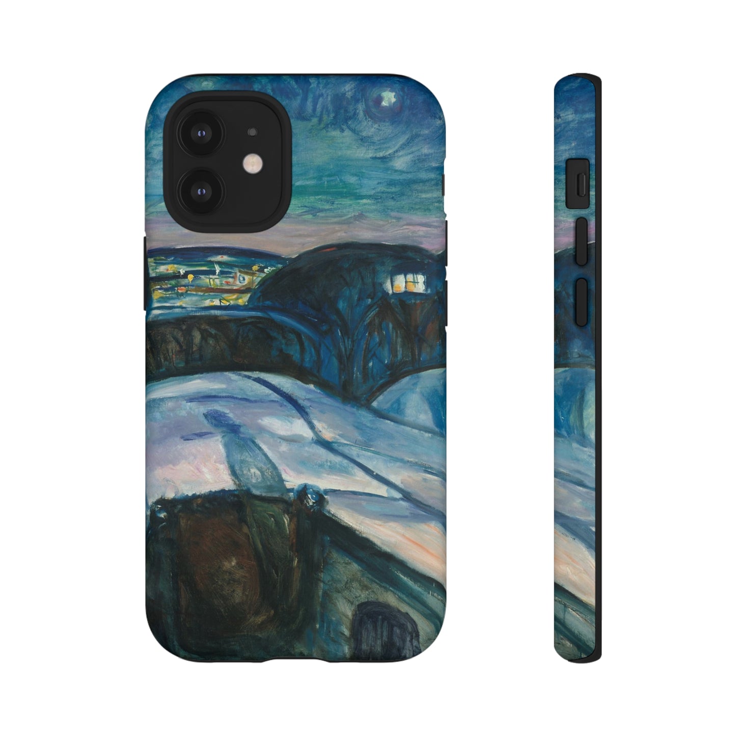 Starry Night by Edvard Munch - Cell Phone Case