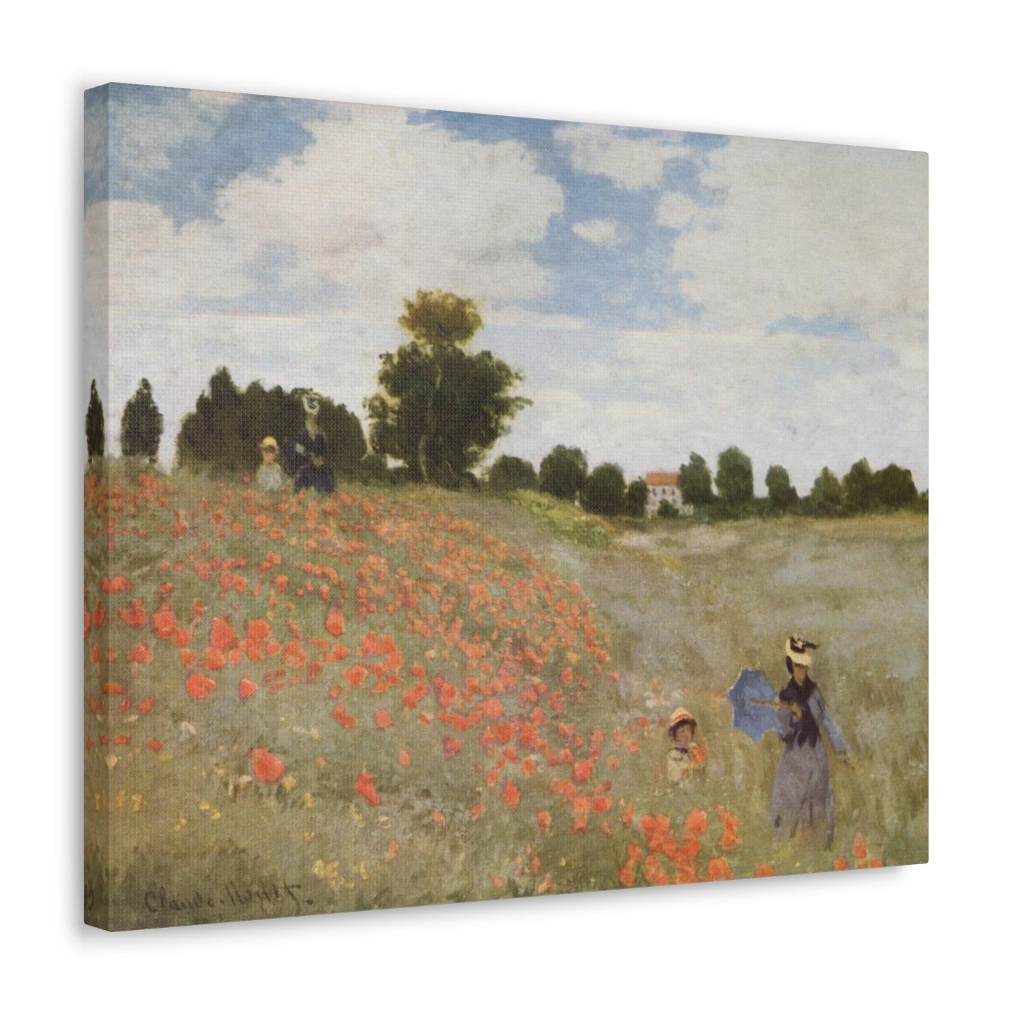 Poppies by Claude Monet - Canvas Print