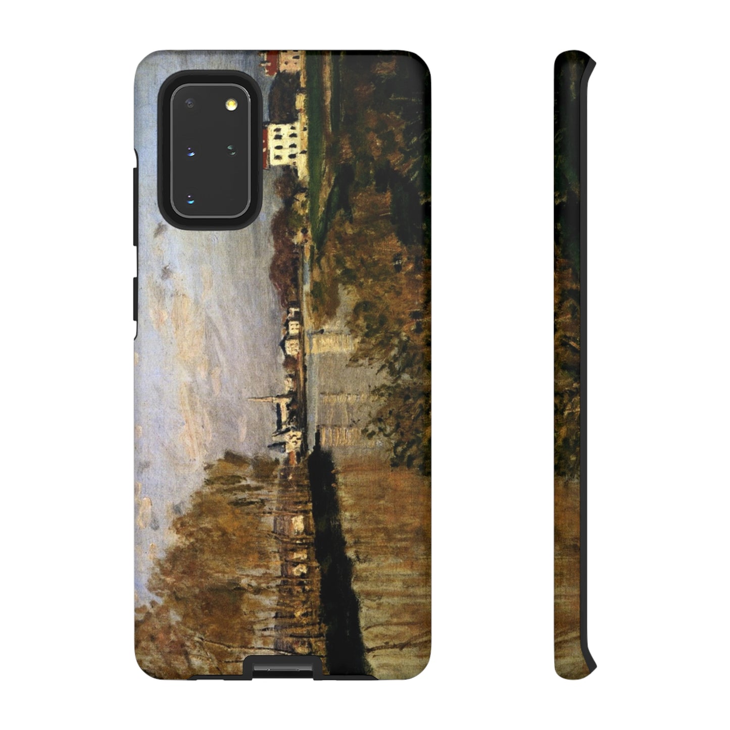 The Seine at Argenteuil by Claude Monet - Cell Phone Case