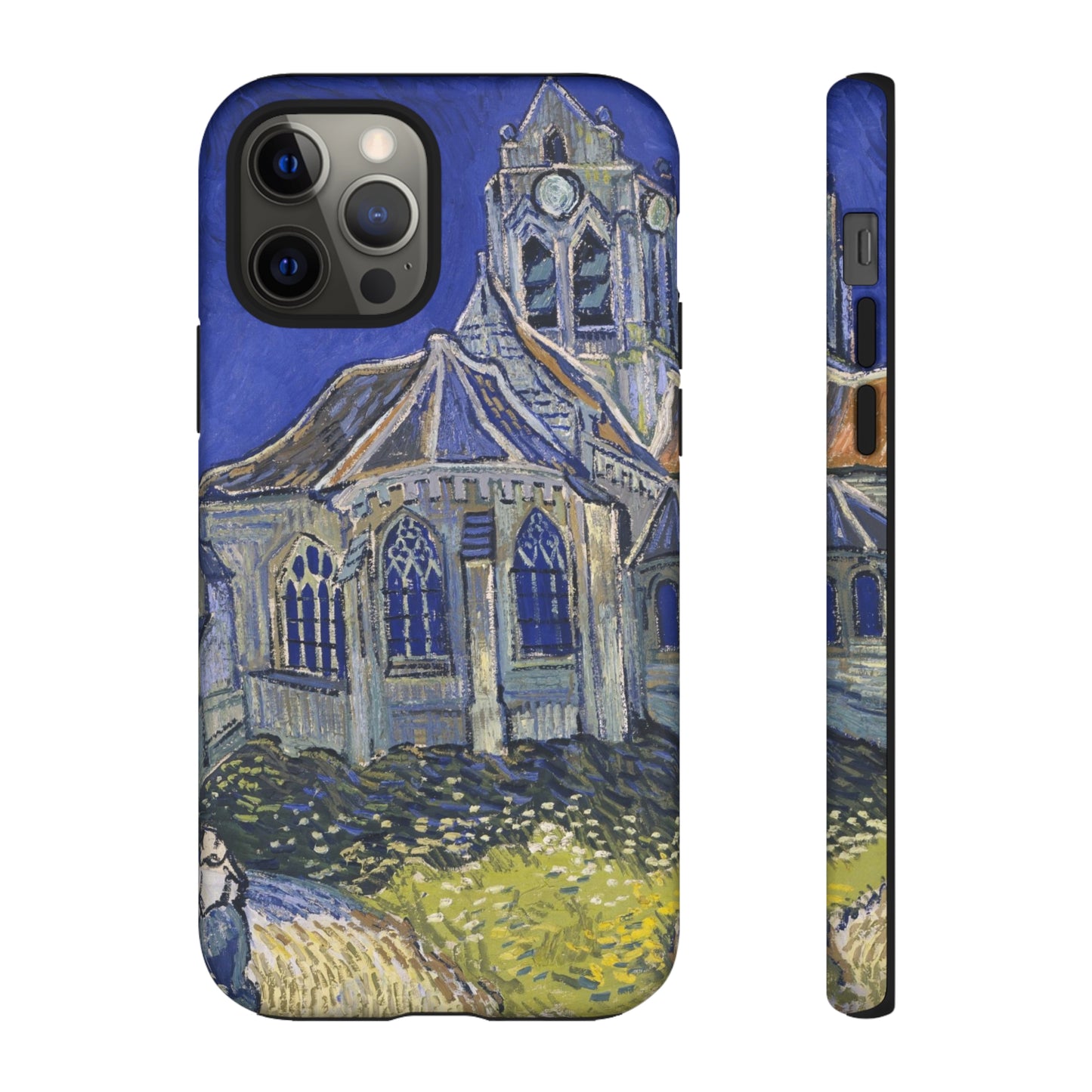 The Church in Auvers sur Oise by Vincent Van Gogh - Cell Phone Case