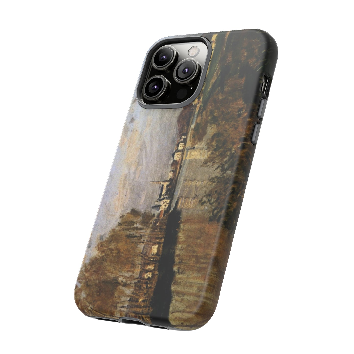 The Seine at Argenteuil by Claude Monet - Cell Phone Case