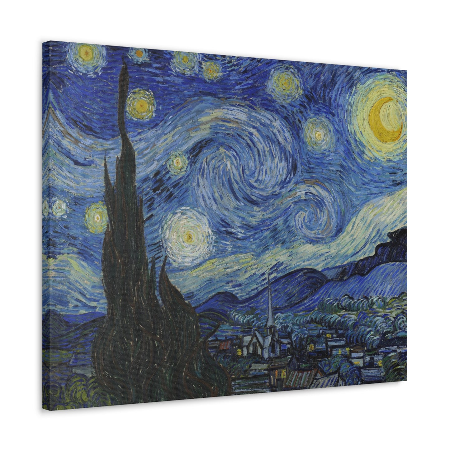 Starry Night by Vincent Van Gogh - Canvas Print