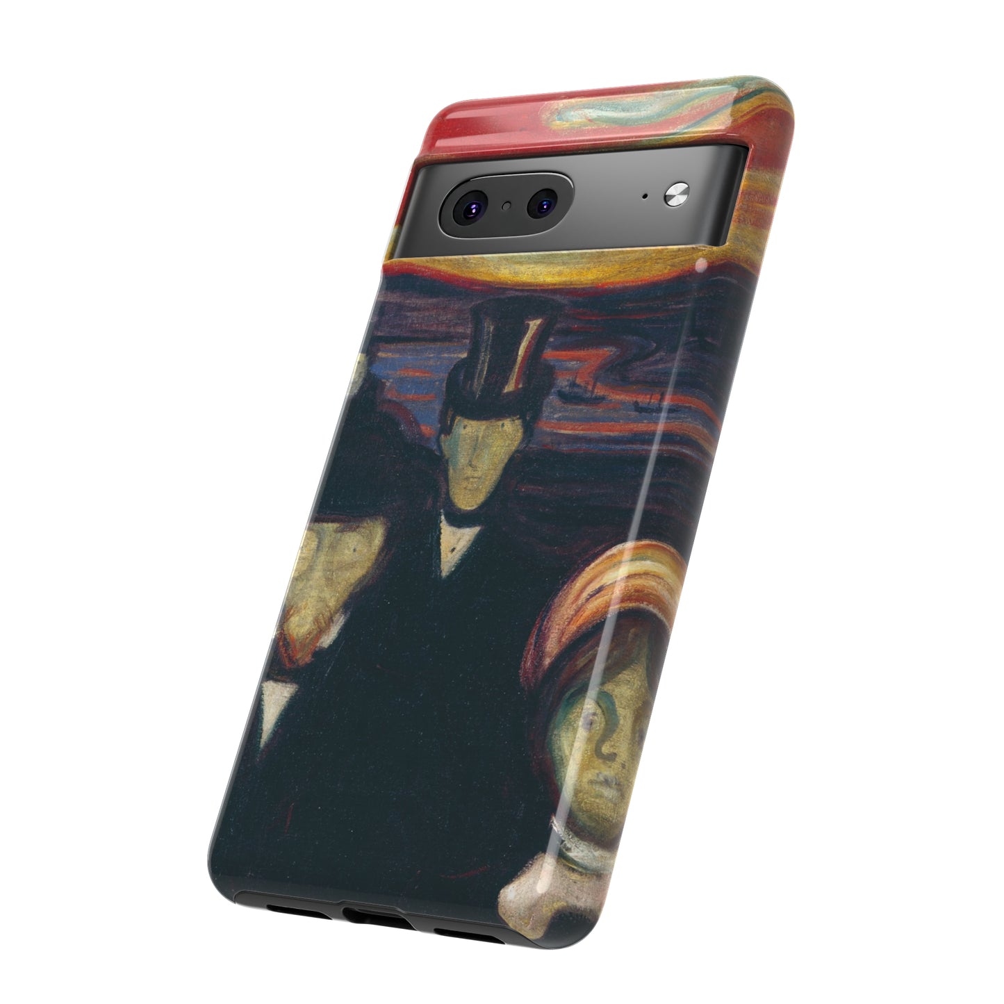 Anxiety by Edvard Munch - Cell Phone Case