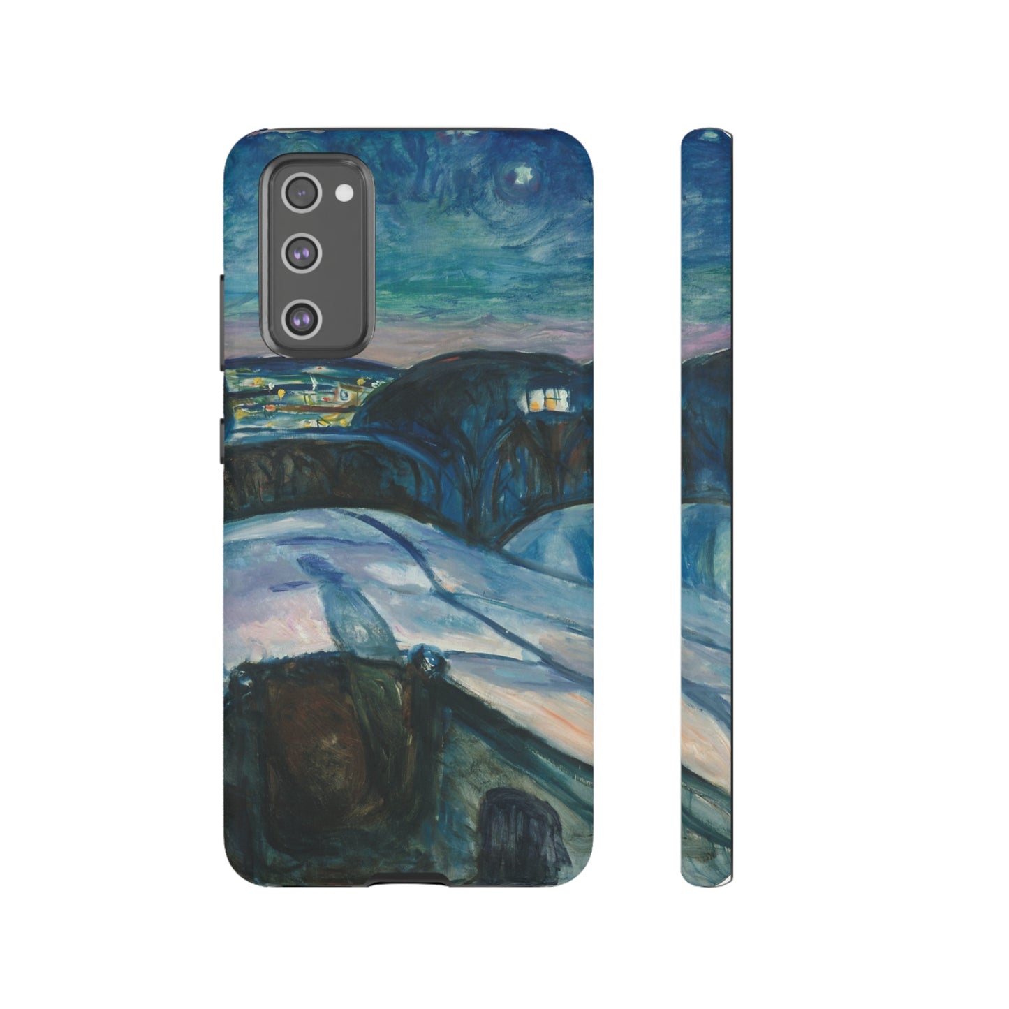 Starry Night by Edvard Munch - Cell Phone Case