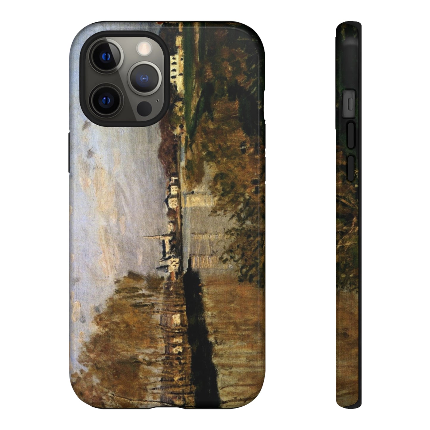 The Seine at Argenteuil by Claude Monet - Cell Phone Case