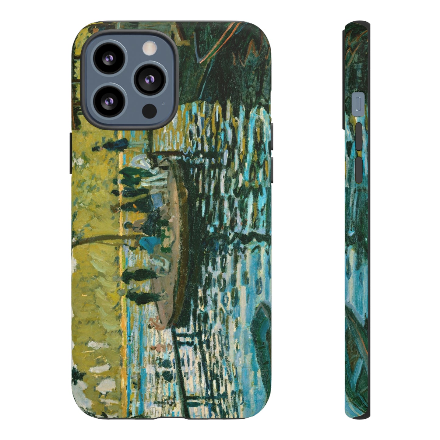 La Grenouillére by Claude Monet - Cell Phone Case