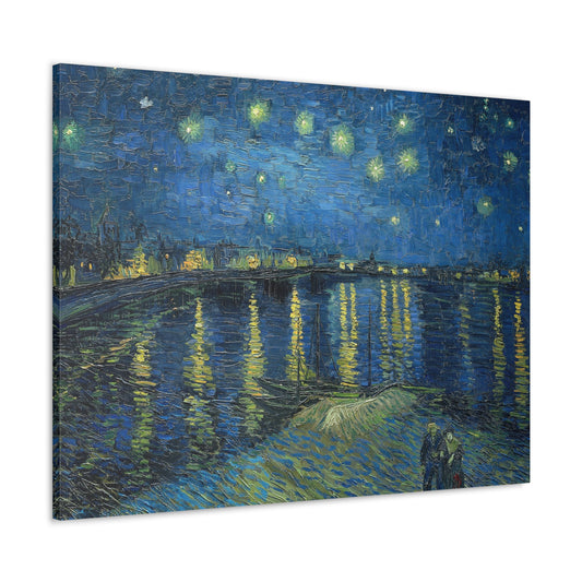 Starry Night Over the Rhone - By Vincent Van Gogh