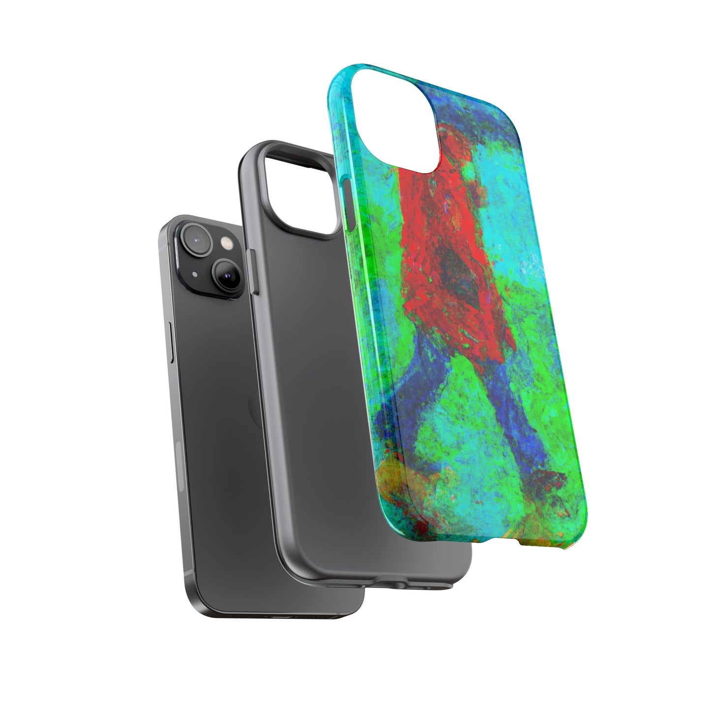 Lonely Man AI Generated - Cell Phone Case