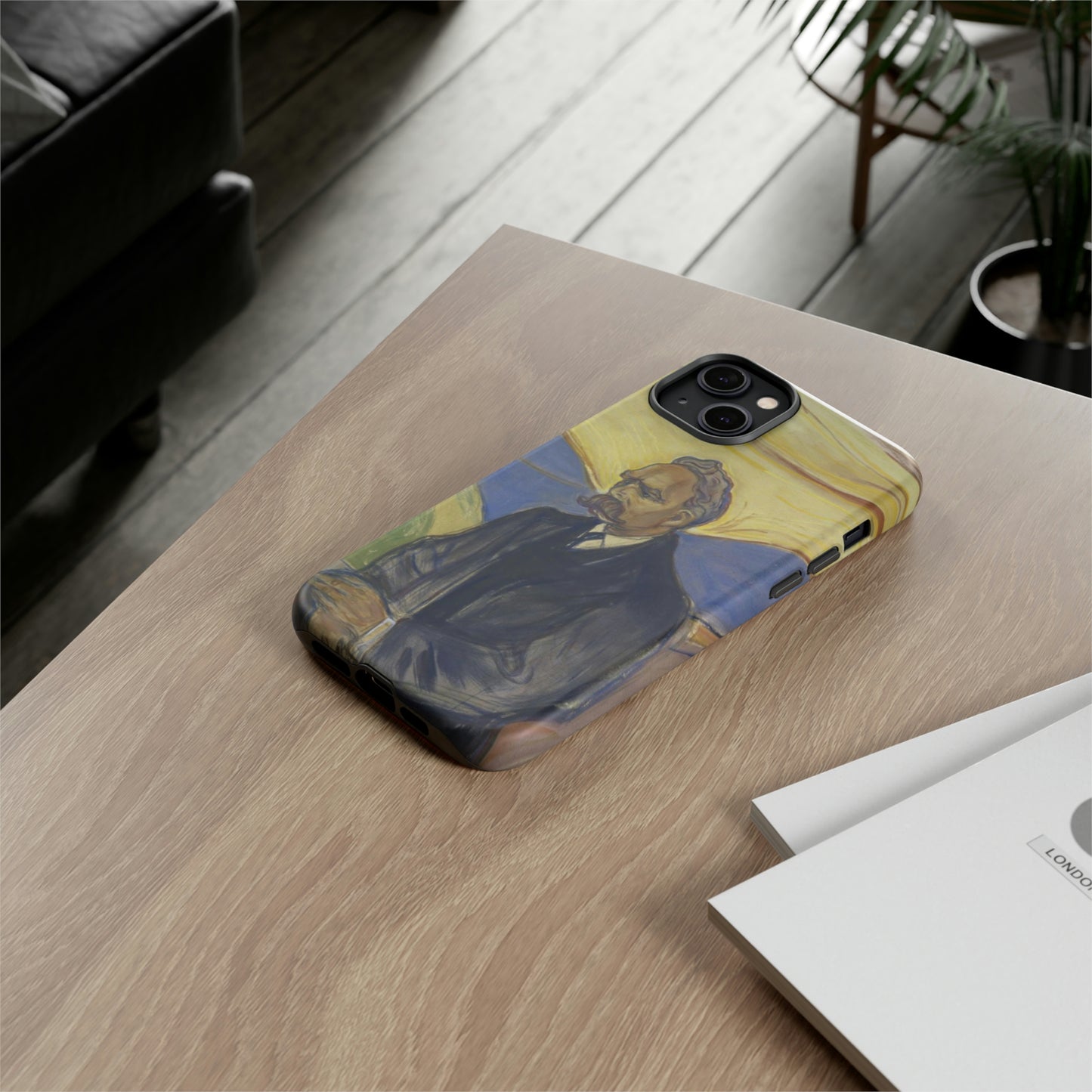 Friederich Nietzsche by Edvard Munch - Cell Phone Case