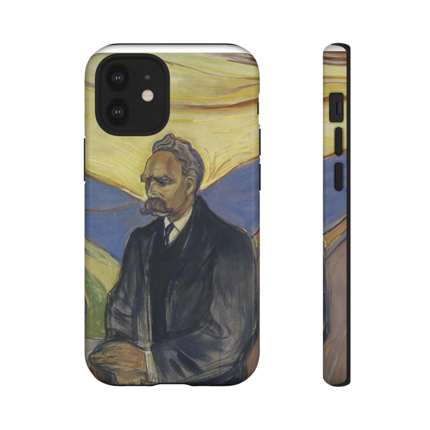 Friederich Nietzsche by Edvard Munch - Cell Phone Case