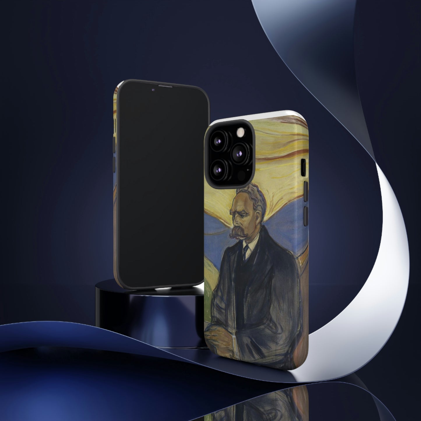 Friederich Nietzsche by Edvard Munch - Cell Phone Case