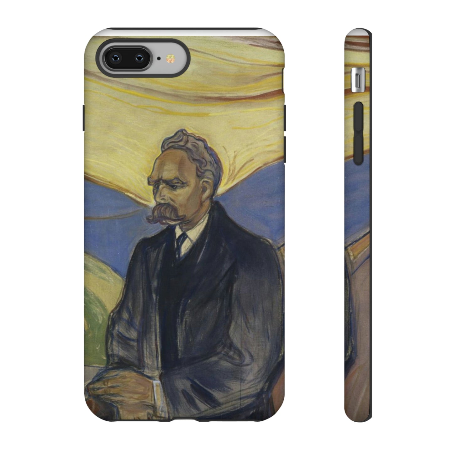 Friederich Nietzsche by Edvard Munch - Cell Phone Case