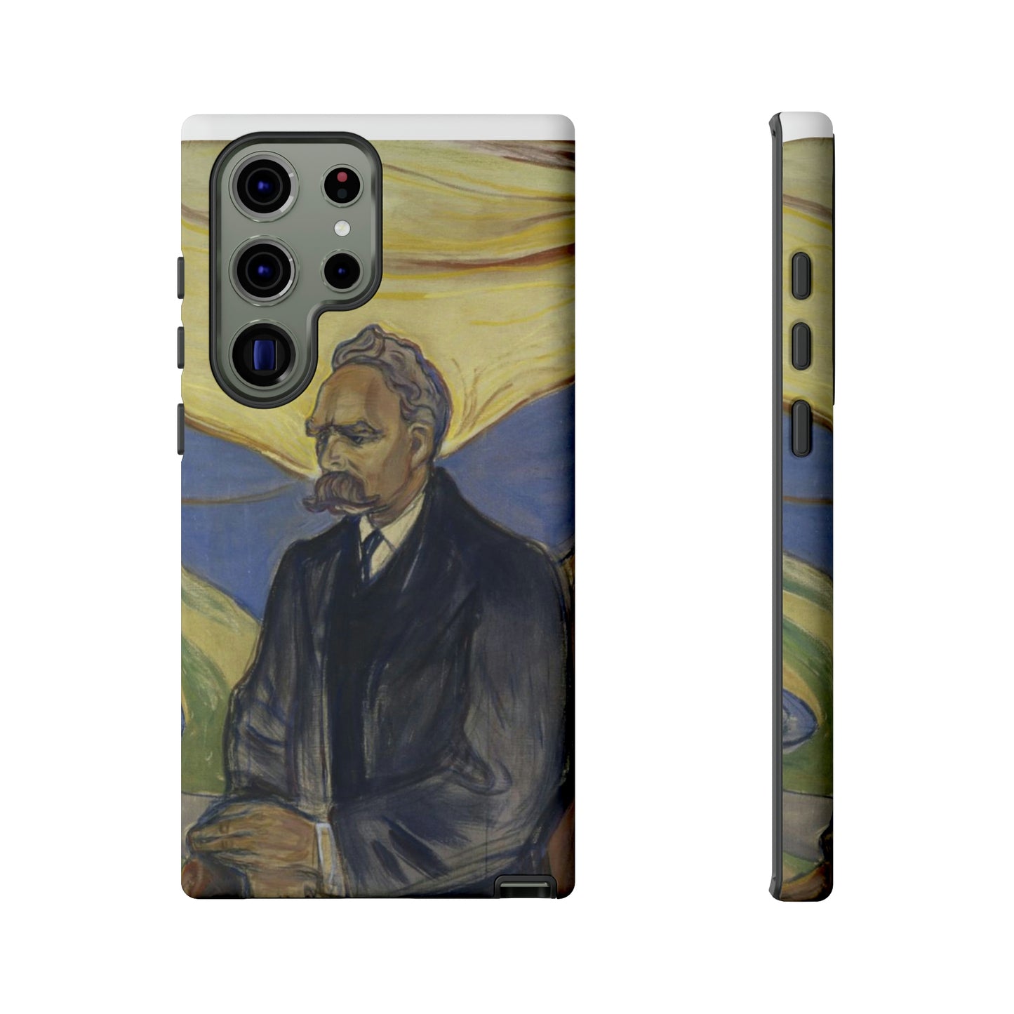 Friederich Nietzsche by Edvard Munch - Cell Phone Case