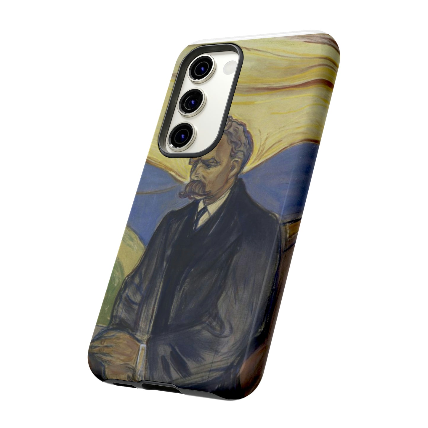 Friederich Nietzsche by Edvard Munch - Cell Phone Case