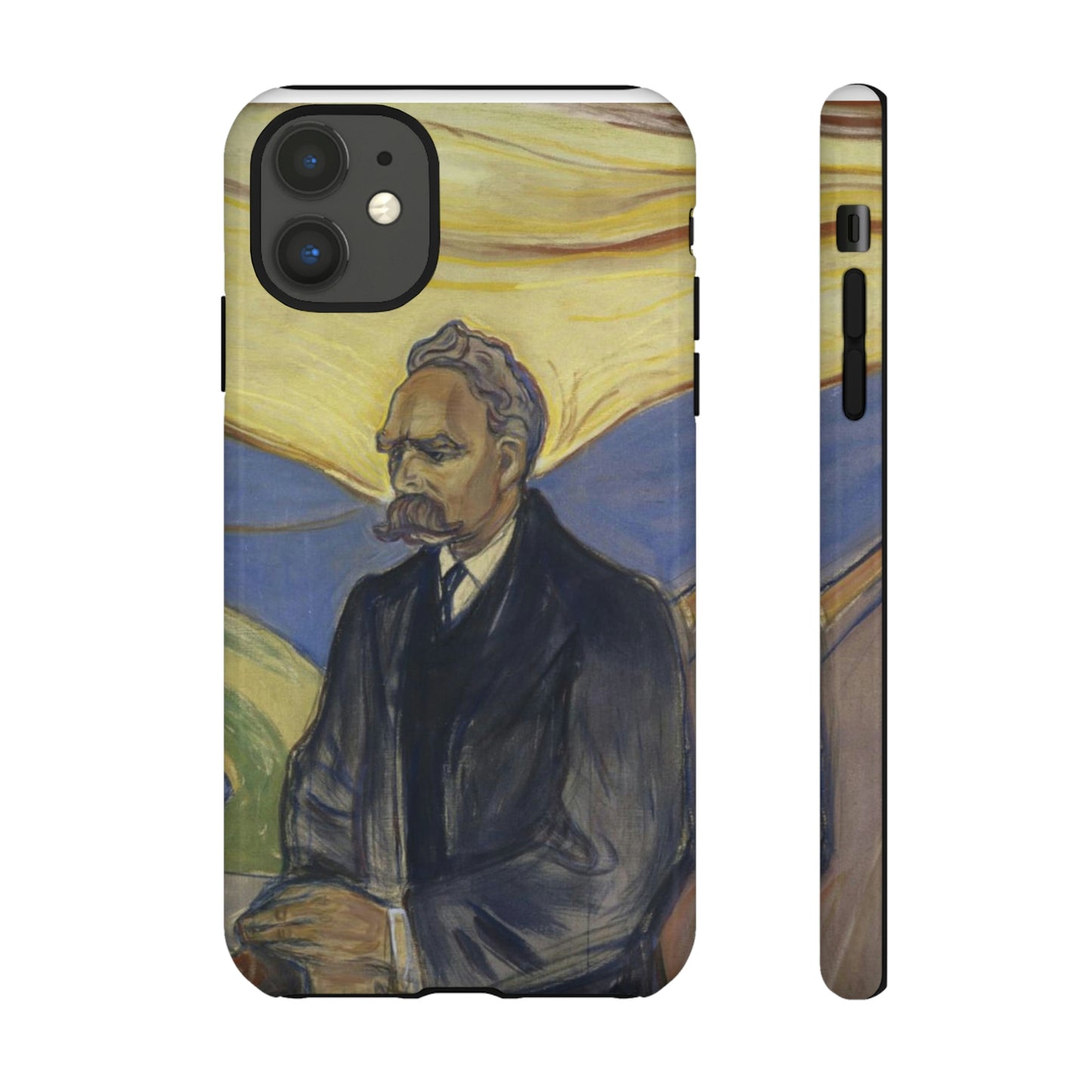 Friederich Nietzsche by Edvard Munch - Cell Phone Case