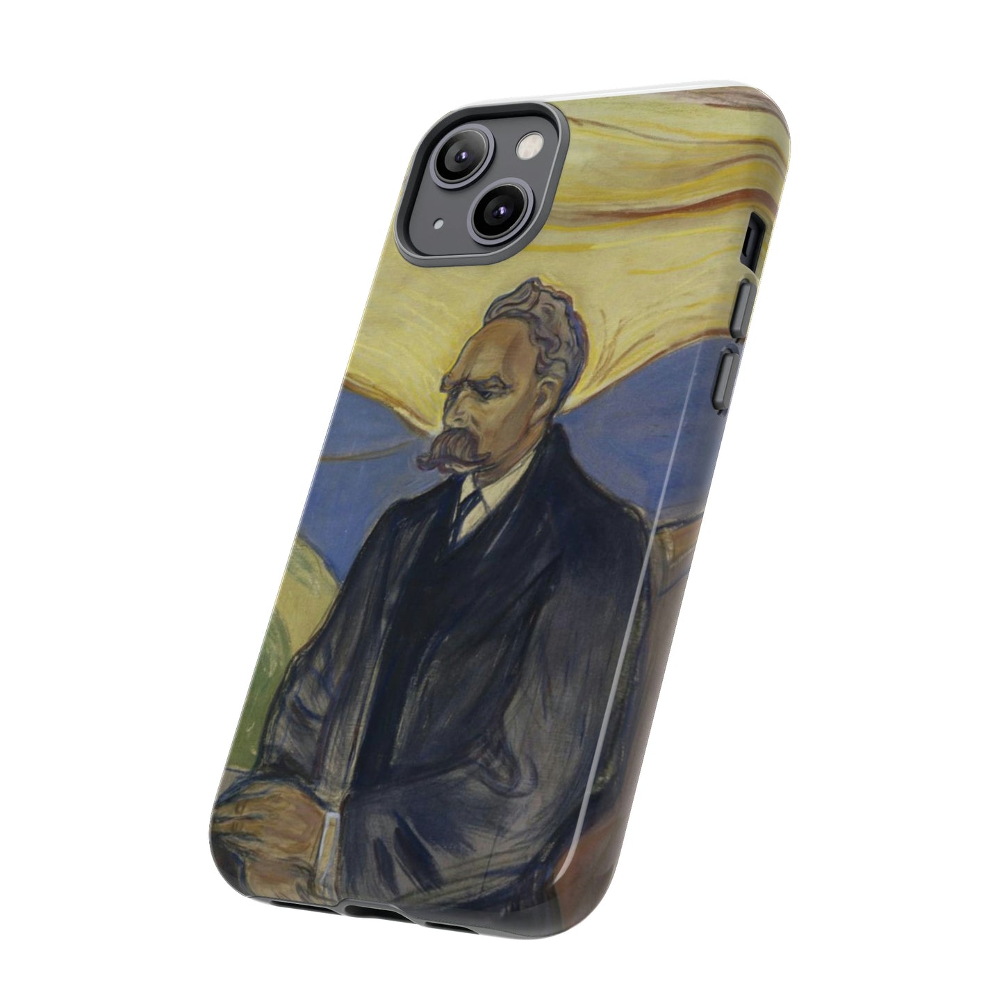 Friederich Nietzsche by Edvard Munch - Cell Phone Case