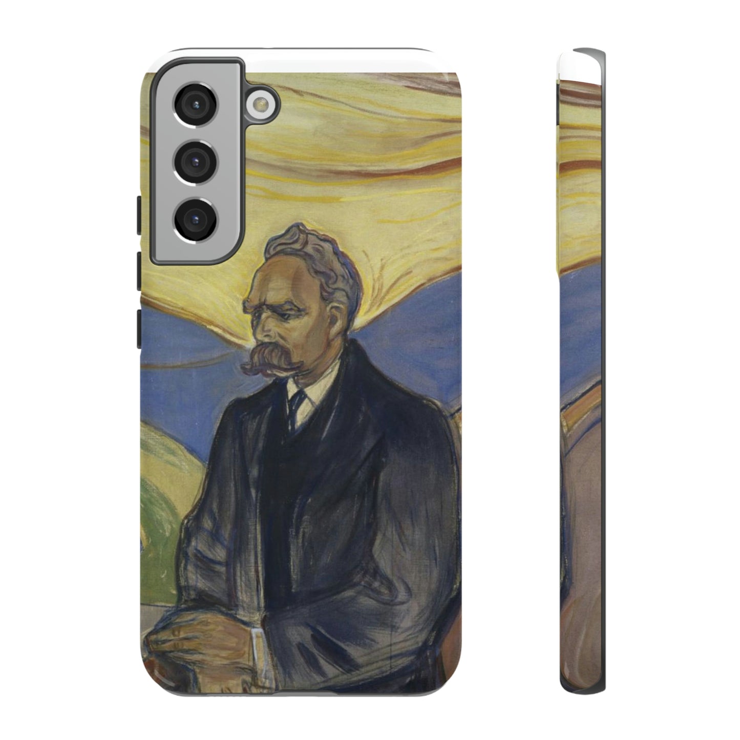 Friederich Nietzsche by Edvard Munch - Cell Phone Case