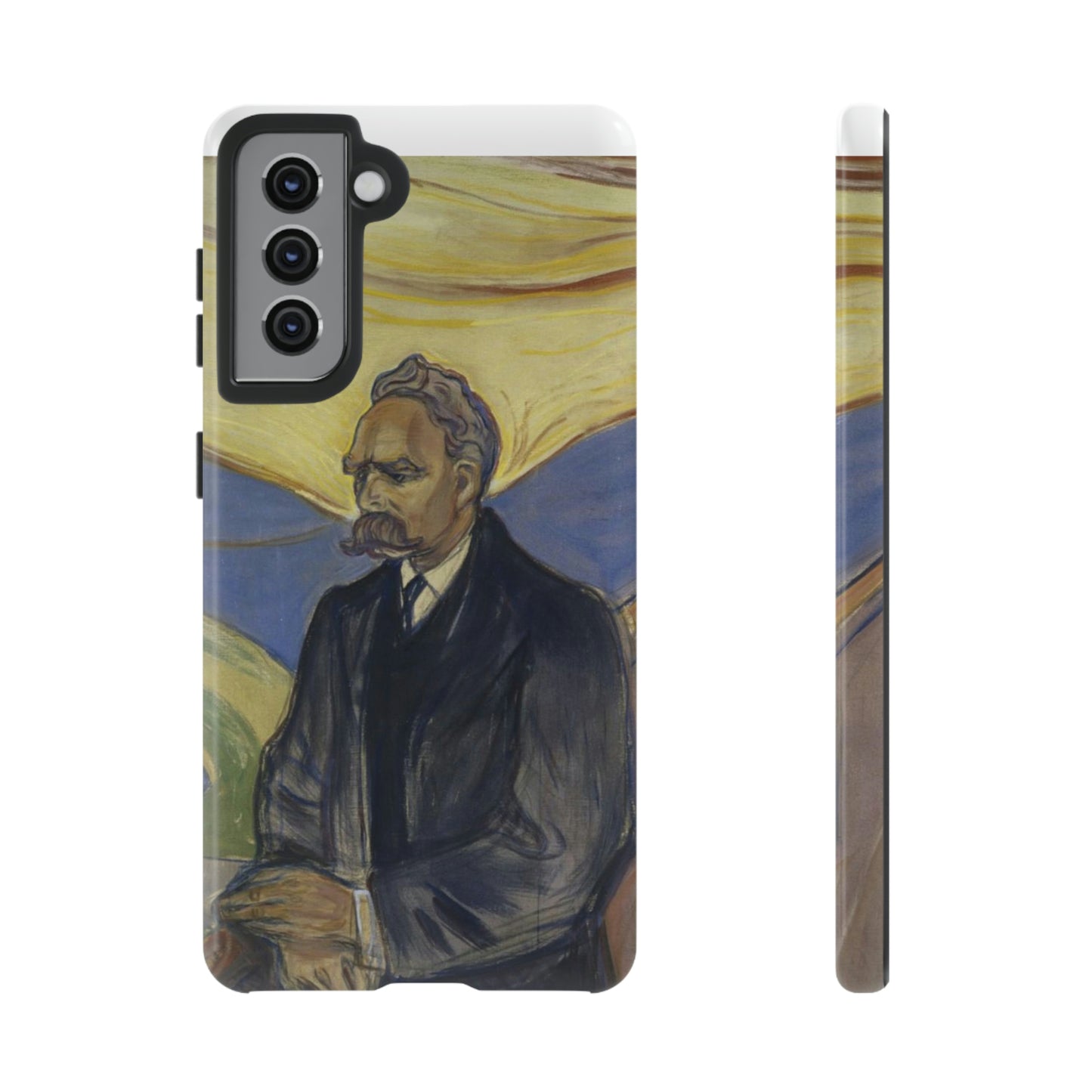 Friederich Nietzsche by Edvard Munch - Cell Phone Case