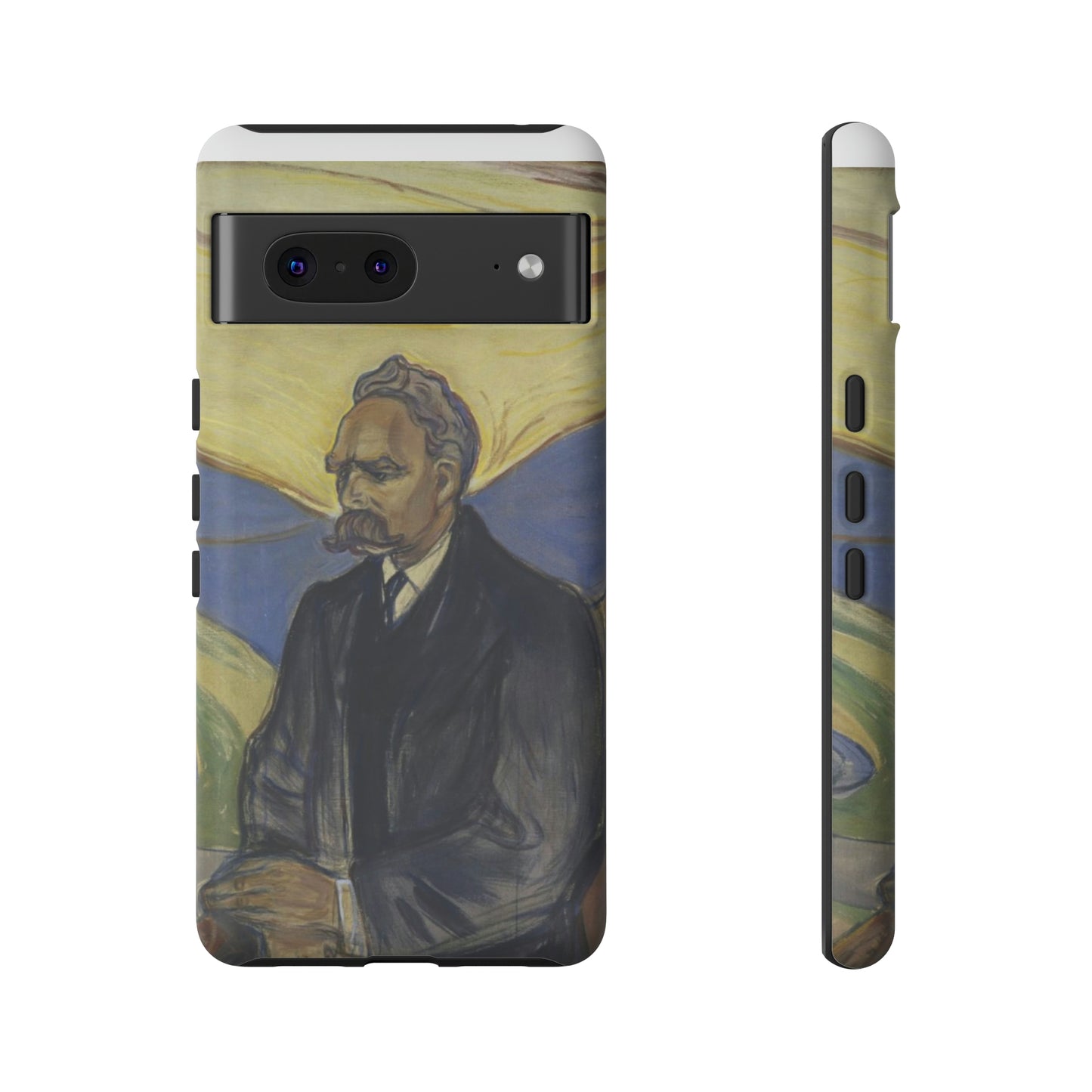 Friederich Nietzsche by Edvard Munch - Cell Phone Case