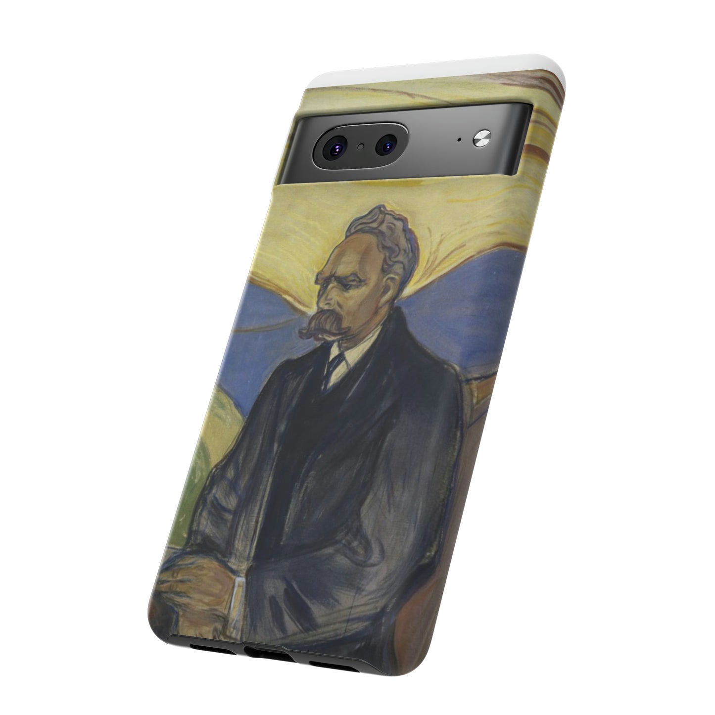 Friederich Nietzsche by Edvard Munch - Cell Phone Case